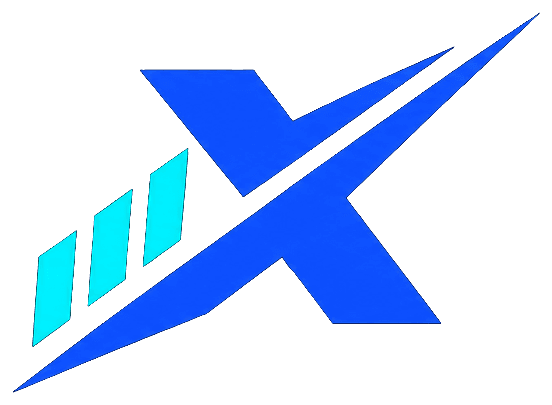 StakerX symbol on a dark background